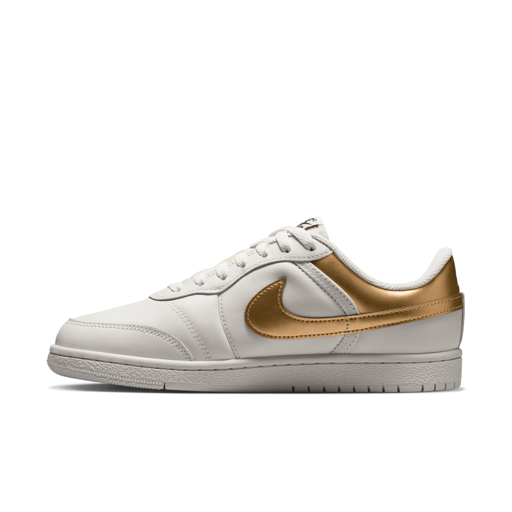 Women's Air Jordan Skyline Low "Swan Black Metallic Gold"
