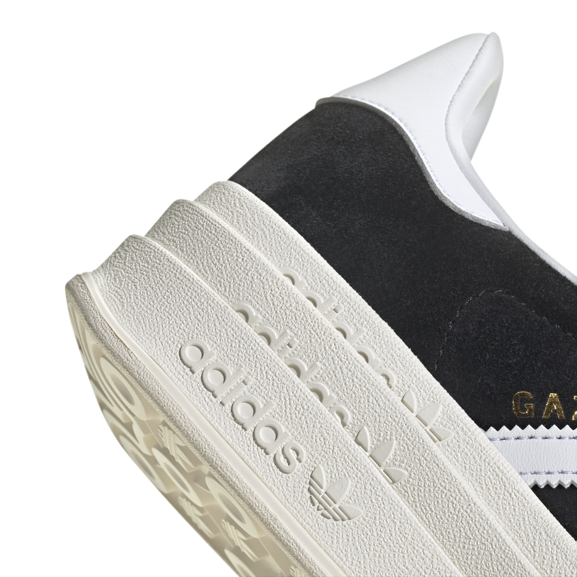 Women's Adidas Originals Gazelle BOLD " Core Black White"