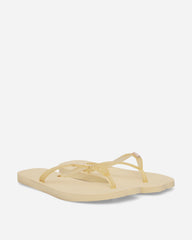 Women's Slim Split Flip Flops Buttercream