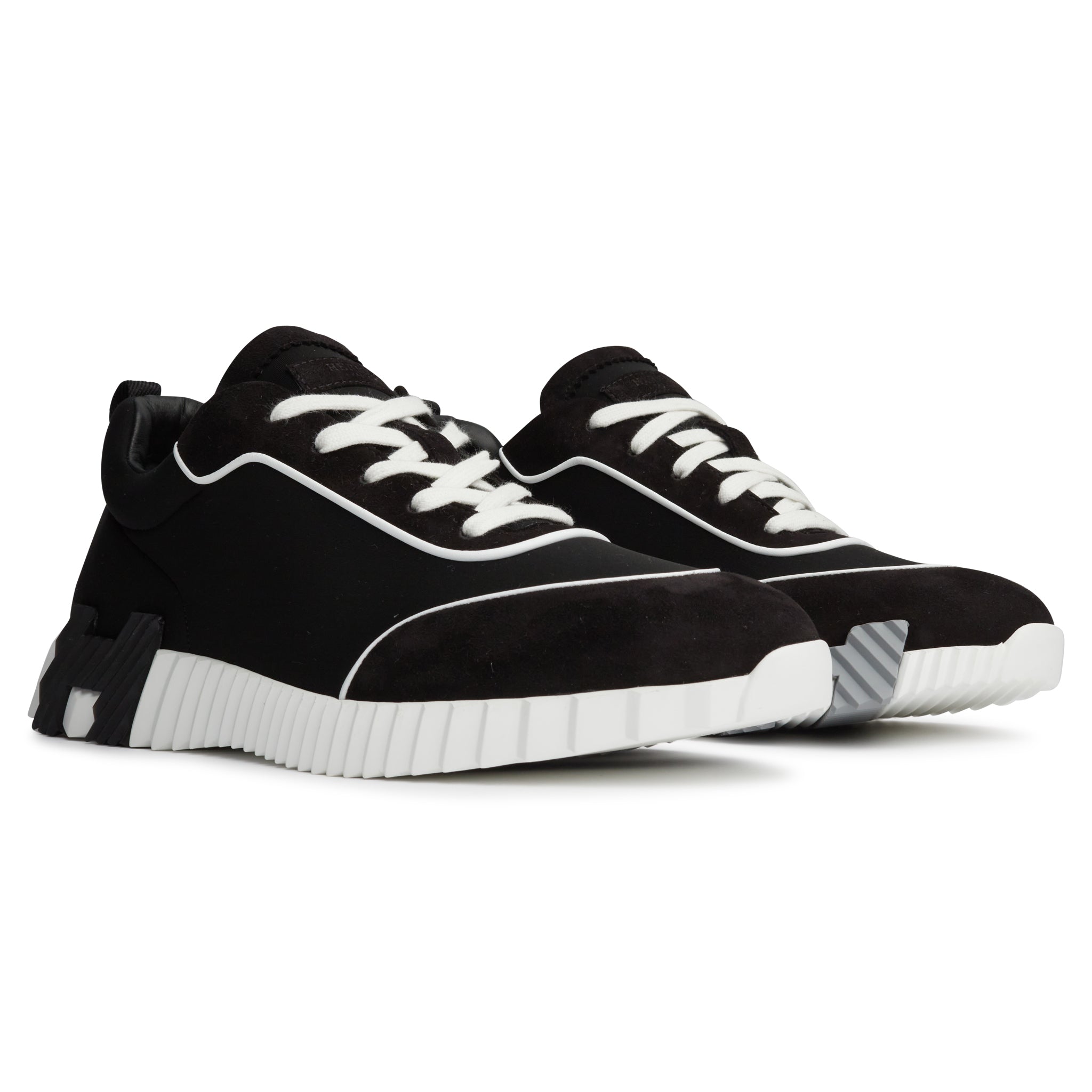 Hermès Paris Bouncing Sneaker Black White
