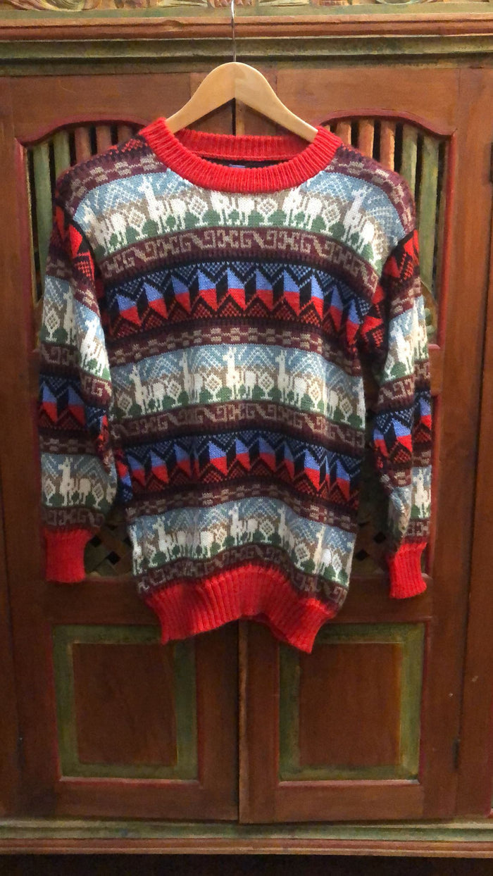 Bolivian Alpaca Knit Jumper