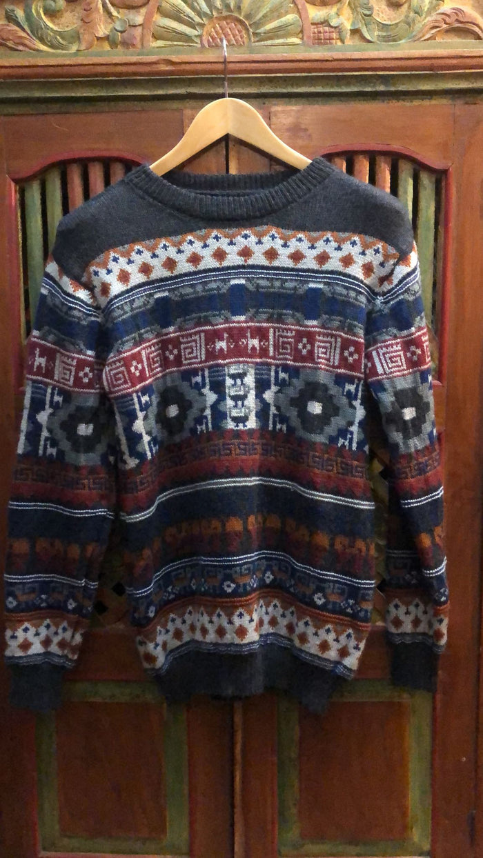 Bolivian Alpaca Knit Jumper