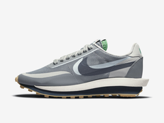 CLOT x Sacai x Nike LD Waffle Kiss of Death 2 Cool Grey