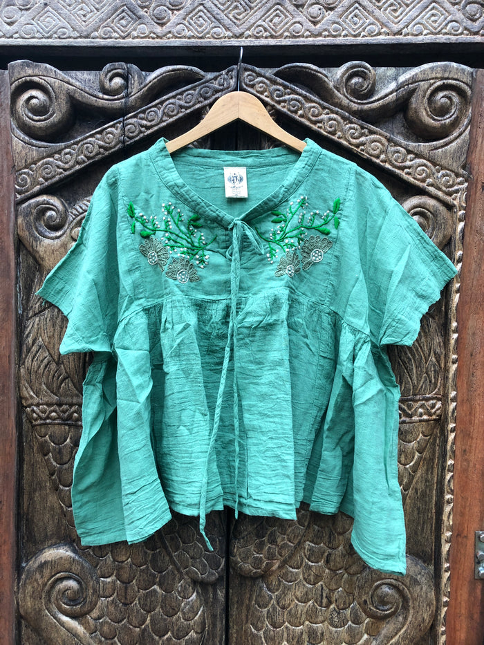 Karuna Blouse - Mint
