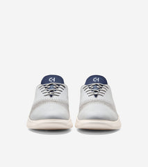 Men's 6.ZERØGRAND Laser Quick-On Oxfords-Harbor Mist-Navy Blazer-Ivory