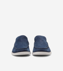 Men's American Classics Hampton Loafers-Navy Blazer-Ancient Scroll