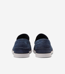 Men's American Classics Hampton Loafers-Navy Blazer-Ancient Scroll