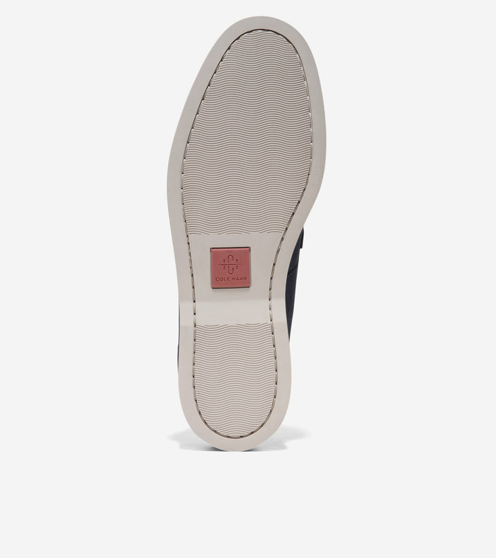 Men's American Classics Hampton Loafers-Navy Blazer-Ancient Scroll