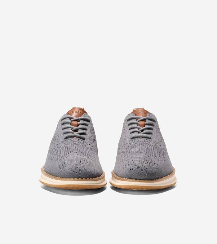 Men's ØriginalGrand Energyweave Stitchlite™ Wingtip Oxfords-Ironstone-British Tan-Ivory