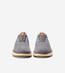 Men's ØriginalGrand Energyweave Stitchlite™ Wingtip Oxfords-Ironstone-British Tan-Ivory