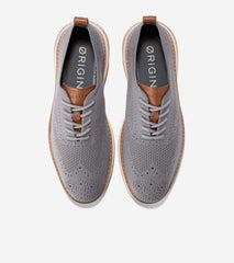 Men's ØriginalGrand Energyweave Stitchlite™ Wingtip Oxfords-Ironstone-British Tan-Ivory