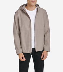 Men's Packable Running Rain Jacket-Khaki