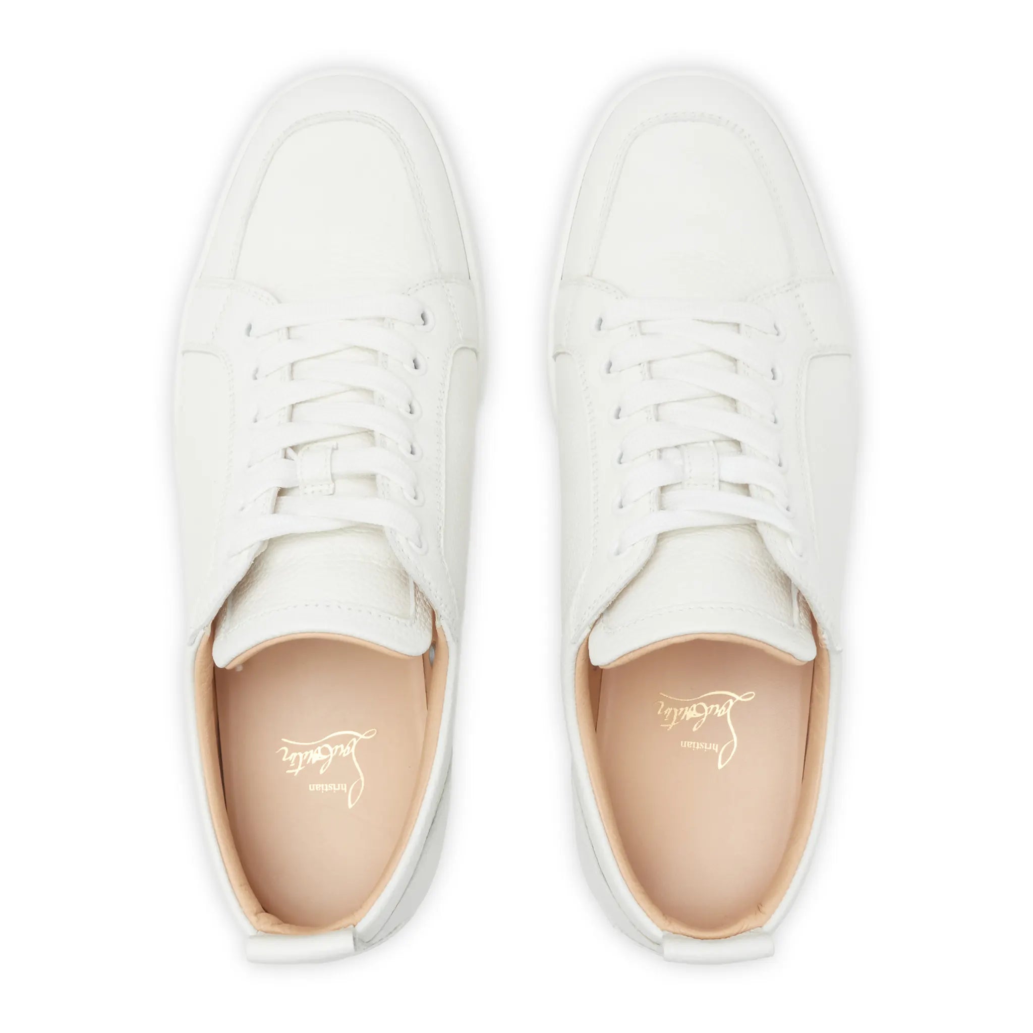 Preloved - Christian Louboutin Rantulow Flat White Grain