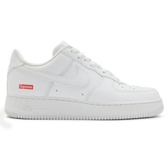 Preloved - Nike x Supreme Air Force 1 Low White Box Logo