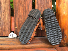 Size 23 Kid's Huarache Sandals - Rainbow