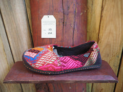 Size 35  Last of a Kind - Pattern on Crimson