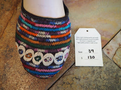 Size 39 Ballerina Sandals - Rainbow Circles