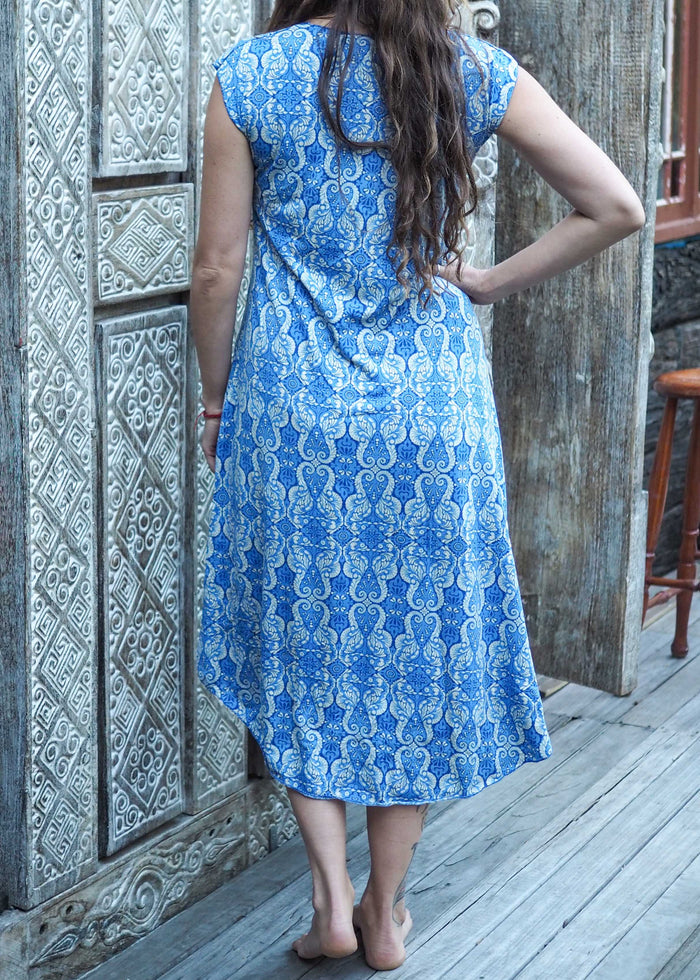 Turkish Tile Stretch Dress