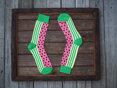 Watermelon delight Socks