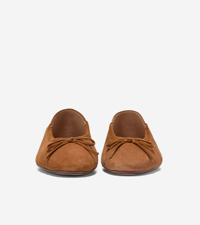 Women's Jaya Travel Ballet Flats-Tobacco