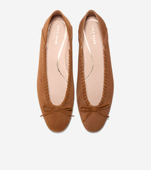 Women's Jaya Travel Ballet Flats-Tobacco