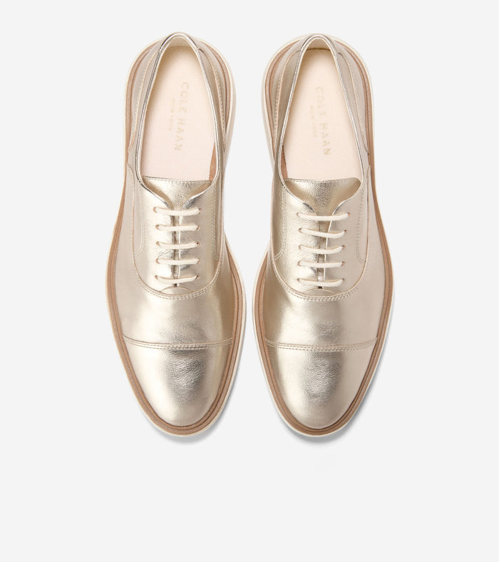 Women's ØriginalGrand CitySpectre Oxfords-Soft Gold