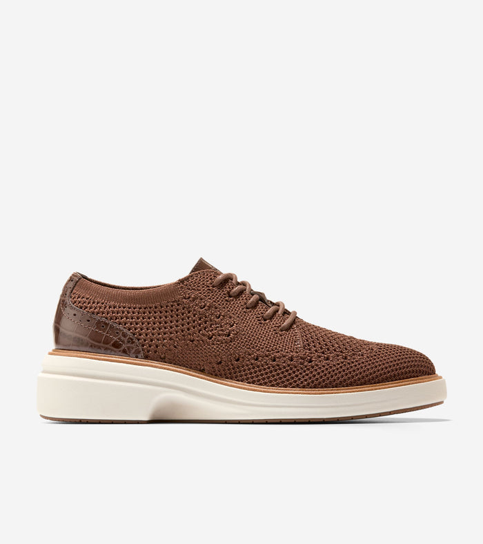 Women's ØriginalGrand CitySpectre Stitchlite™ Oxfords-Fondue Fudge-Croc Print