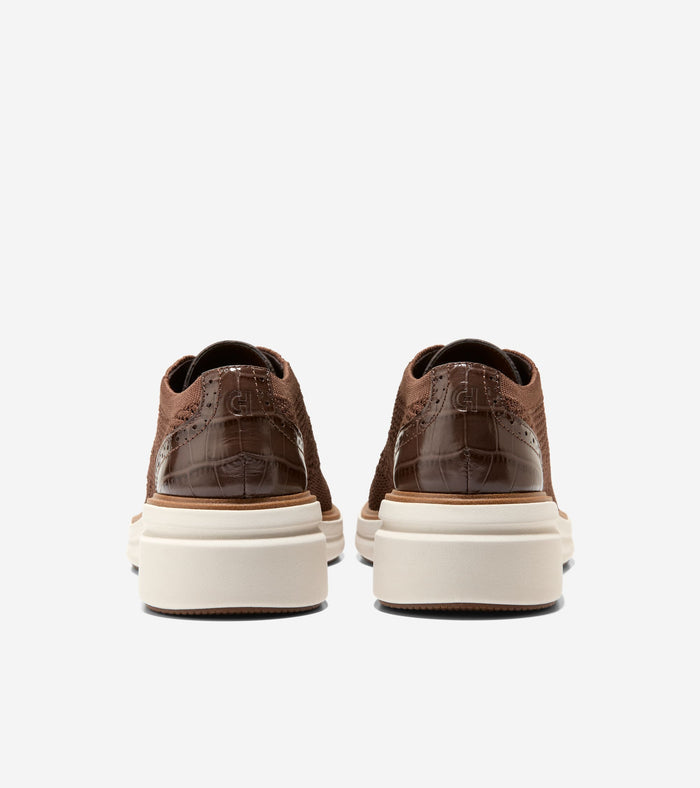 Women's ØriginalGrand CitySpectre Stitchlite™ Oxfords-Fondue Fudge-Croc Print