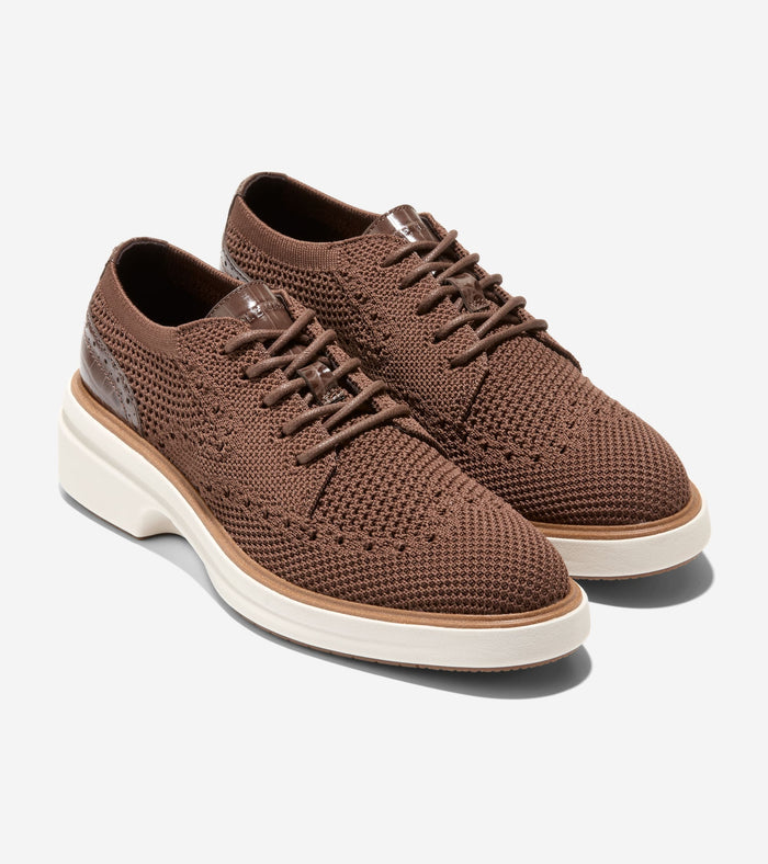 Women's ØriginalGrand CitySpectre Stitchlite™ Oxfords-Fondue Fudge-Croc Print