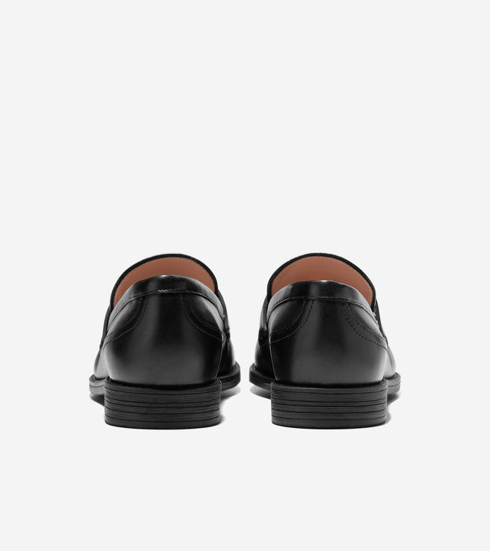 Women's Stassi Kiltie Loafers-Black