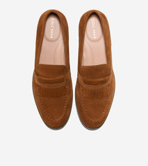 Women's Stassi Kiltie Loafers-Tobacco