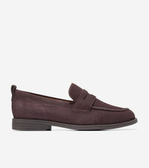 Women's Stassi Penny Loafers-Dark Chocolate